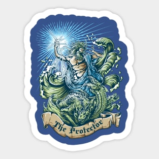 The Protector - Poseidon Sticker